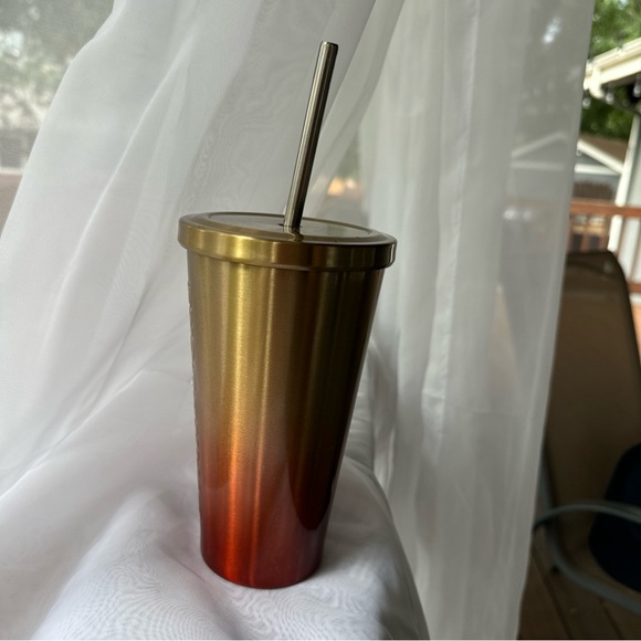 2014 orange gold metal tumbler - Picture 5 of 7